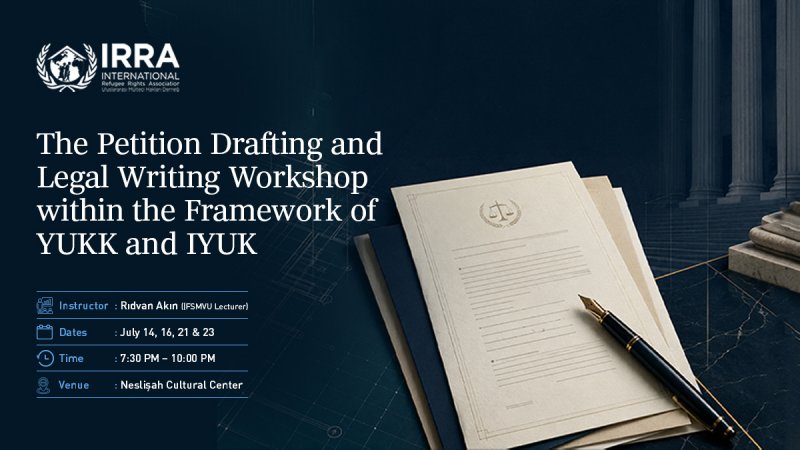 The Petition Drafting and Legal Writing Workshop within the Framework of YUKK and IYUK