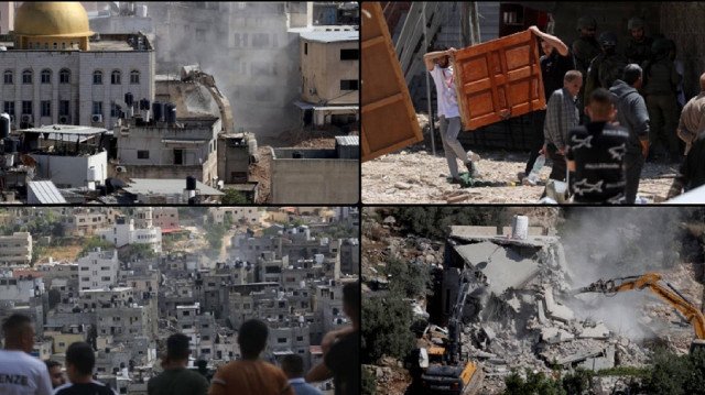 İsrail, yıkım kararı bildirmeden Nur Şems Mülteci Kampı'nda Filistinlilere ait 4 binayı yıktı