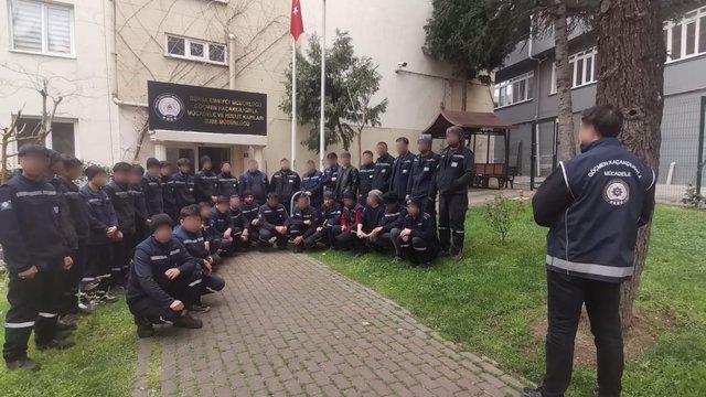 Bursa'da 39 düzensiz göçmen yakalandı