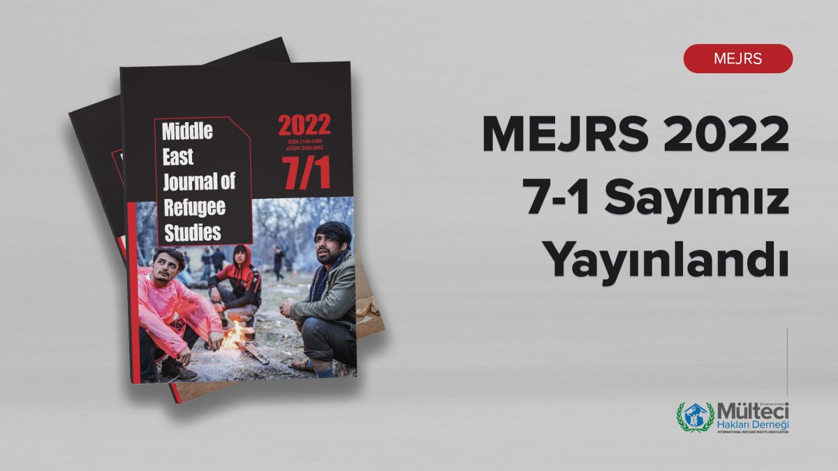 AKADEMİK HAKEMLİ DERGİMİZ MEJRS 2022 YILI 7/1