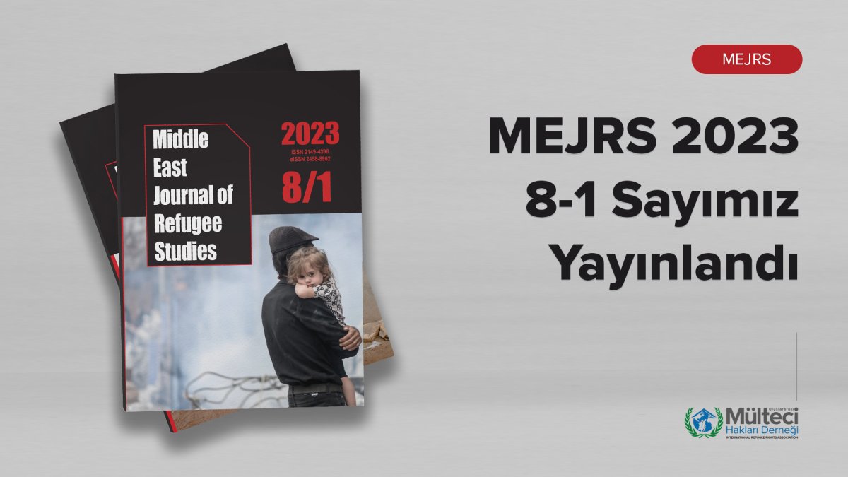 AKADEMİK HAKEMLİ DERGİMİZ MEJRS 2023 YILI 8/1