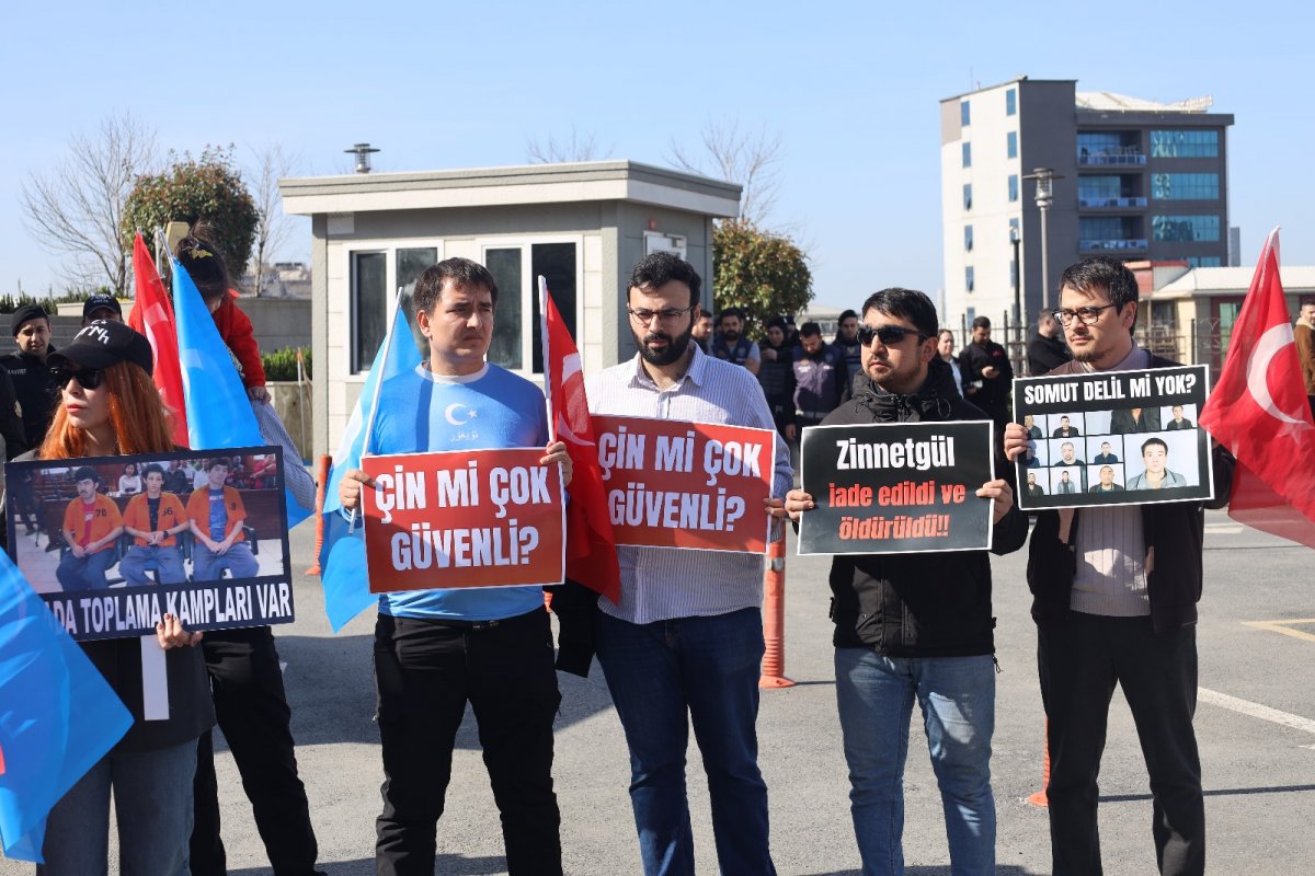 İstanbul'da Uygur Türklerine Destek Basın Açıklaması Yapıldı