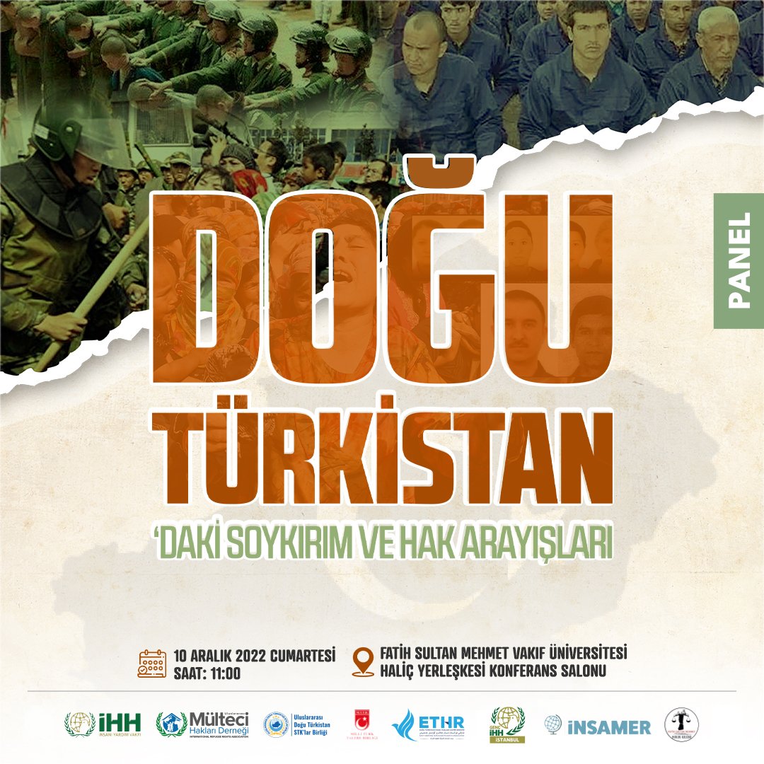 Doğu Türkistan'daki Soykırım ve Hak Arayışları Paneli