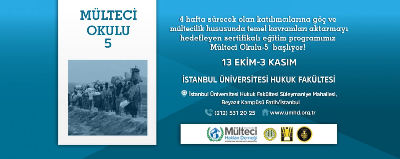 “Mülteci Okulu 5” başlıyor