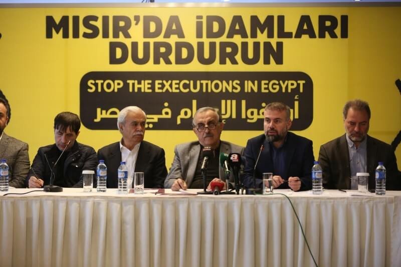 Türkiyeli ve Mısırlı 54 Kuruluştan “MISIR’DA İDAMLARI DURDURALIM” Çağrısı