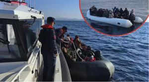 İzmir’de 99 kaçak göçmen yakalandı